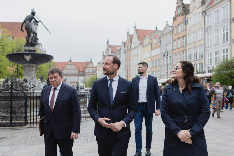 Zdjęcie Haakon, Książę Koronny Norwegii z wizytą w Gdańsku 5