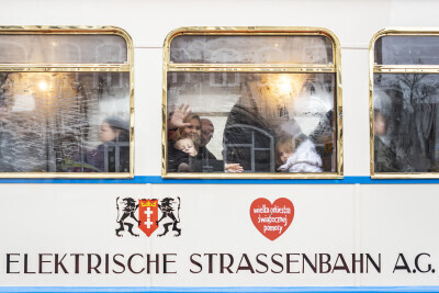 Historyczny tramwaj  w finale WOŚP