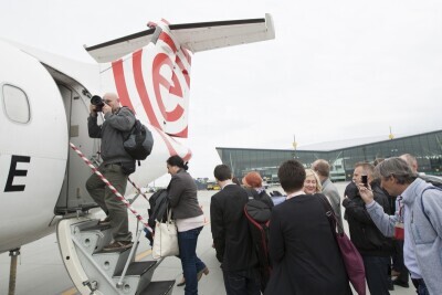 Inauguracja lotów do Lublina