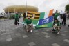 Irlandczycy i Hiszpanie w drodze na stadion