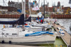 Jachty morskie w gdańskiej marinie