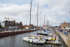 Jachty morskie w gdańskiej marinie