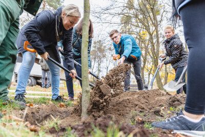 Jesienne nasadzenia z Gdańską Kartą dla Drzew