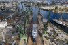 Karstensen Shipyard Poland. Wodowanie statku rybackiego Chris Andra