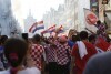 Kibice przed meczem Chorwacja-Hiszpania