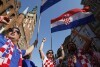 Kibice przed meczem Chorwacja-Hiszpania