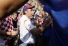 Kibice przed meczem Chorwacja-Hiszpania