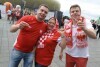 Kibice przed meczem Polska-Holandia