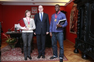 Kickboxerzy u Prezydenta