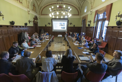 Kolegium Przewodniczących Zarządów Rad Dzielnic z udziałem wiceprezydent Moniki Chabior