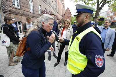 Konferencja Szefów Bezpieczeństwa Ruchu Drogowego Państw UE - spacer roboczy