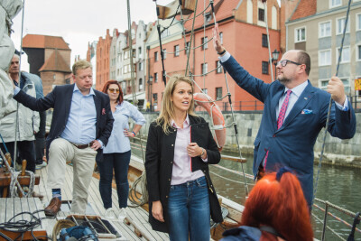 Konferencja prasowa V Światowy Zjazd Gdańszczan i Baltic Sail