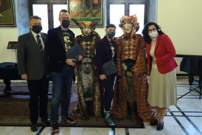 Konferencja prasowa. Warto zostać Darczyńcą Muzeum Gdańska.