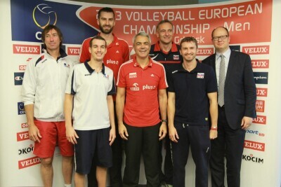 Konferencja prasowa przed ME siatkarzy