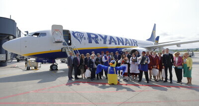 Konferencja prasowa z okazji otwarcia połączenia lotniczego do Burgas w Bułgarii