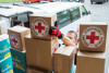 Konwój humanitarny PCK z pomocą dla poszkodowanych