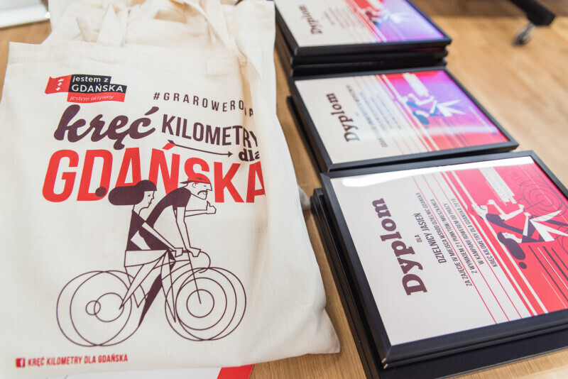 Zdjęcie Kręć kilometry dla Gdańska - konferencja i wręczenie nagród 1