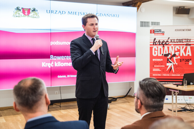 Zdjęcie Kręć kilometry dla Gdańska - konferencja i wręczenie nagród 4