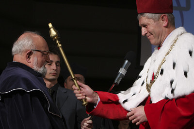 Krzysztof Penderecki otrzymuje Doktorat Honoris Causa Akademii Muzycznej