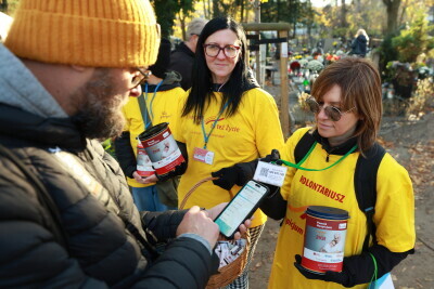 Kwesta na rzecz Hospicjum im. ks. E. Dutkiewicza SAC na gdańskich cmentarzach