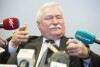 Lech Wałęsa - briefing nt. rzekomej współpracy z SB 