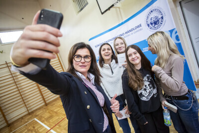 Lekcja Obywatelska w Szkoły Ekonomiczno - Handlowe im. Macierzy Szkolnej w Gdańsku