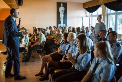 Lekcja edukacji obywatelskiej z Prezydentem Gdańska