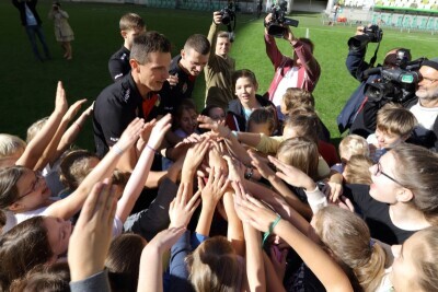 Lekcja wf z Wojciechem Grzybem z Lotosu Trefl