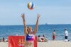Letnie turnieje siatkówki plażowej na Kąpielisku Morskim w Brzeźnie