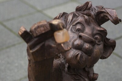 Lew Hewelion na stadionie