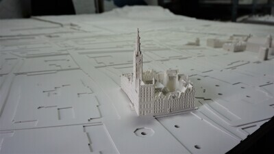 Makieta Gdańska w Kunszcie Wodnym - produkcja modeli