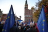 Manifestacja Gdańsk przeciw polexitowi.