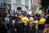 Manifestacja Gdańsk w obronie wolnych mediów.