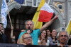 Manifestacja Gdańsk w obronie wolnych mediów.