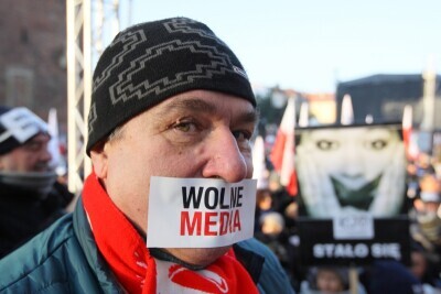 Manifestacja KOD w Gdańsku