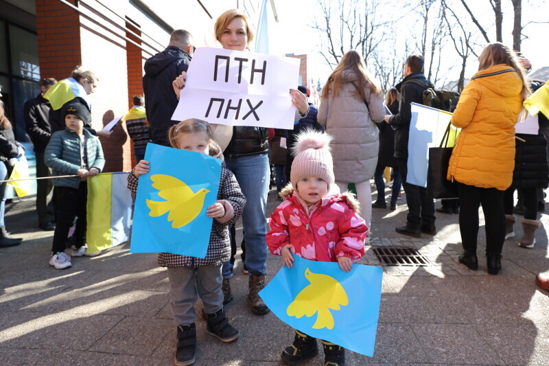 Zdjęcie Manifestacja Związku Ukraińców w Polsce. 1