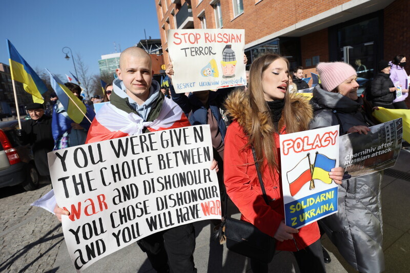 Zdjęcie Manifestacja Związku Ukraińców w Polsce. 4