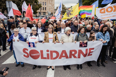 Marsz Porozumienie 2021 oraz Wiec dla Europy w Gdańsku