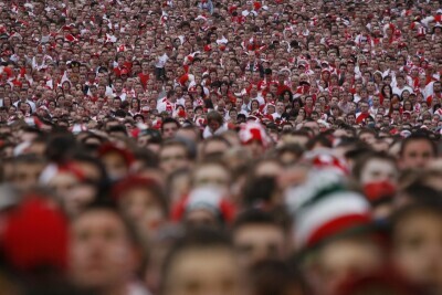 Mecz Czechy-Polska w Strefie Kibica