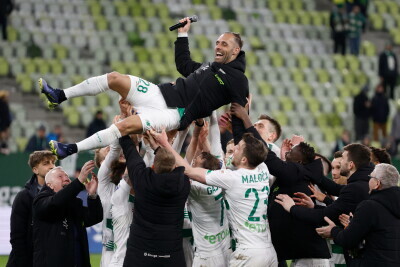 Mecz Lechia Gdańsk - Warta Poznań.