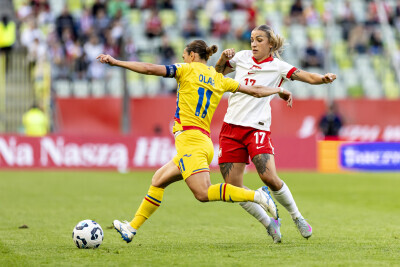 Mecz Polska - Rumunia w piłce nożnej kobiet