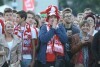 Mecz Polska - Niemcy kibice na Targu Węglowym