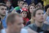 Mecz Polska - Niemcy kibice na Targu Węglowym