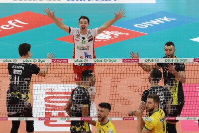Mecz Trefl Gdańsk- Aluron CMC Warta Zawiercie.