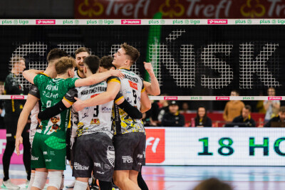 Mecz Trefl Gdańsk - Bogdanka LUK Lublin 3:2