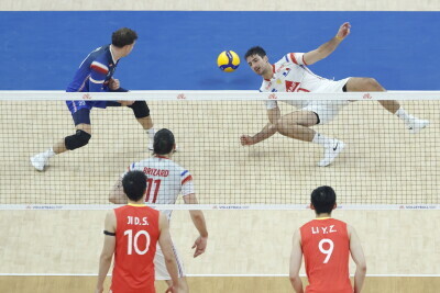 Mecz VNL mężczyzn Chiny-Francja