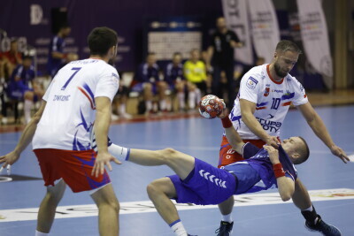 Mecz piłki ręcznej Torus Wybrzeże Gdańsk - Azoty Puławy.