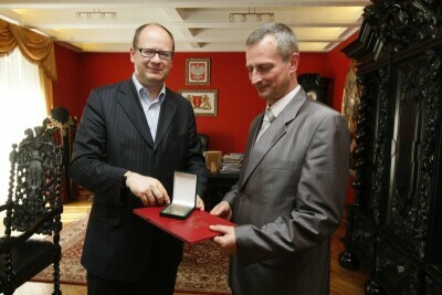 Medal dla Waldemara Kowalskiego