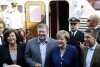 Merkel i Komorowski w Gdańsku