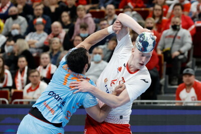 Międzynarodowy turniej piłkarzy ręcznych 4 Nations Cup. Mecz Polska - Holandia.